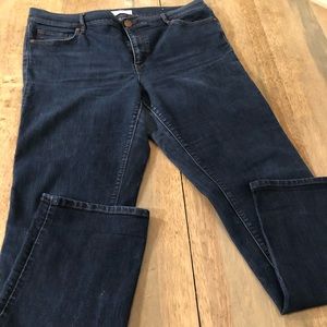 LOFT dark wash jeans